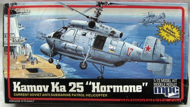 MPC 1/72 Kamov Ka-25 Hormone, 1-4214 plastic model kit